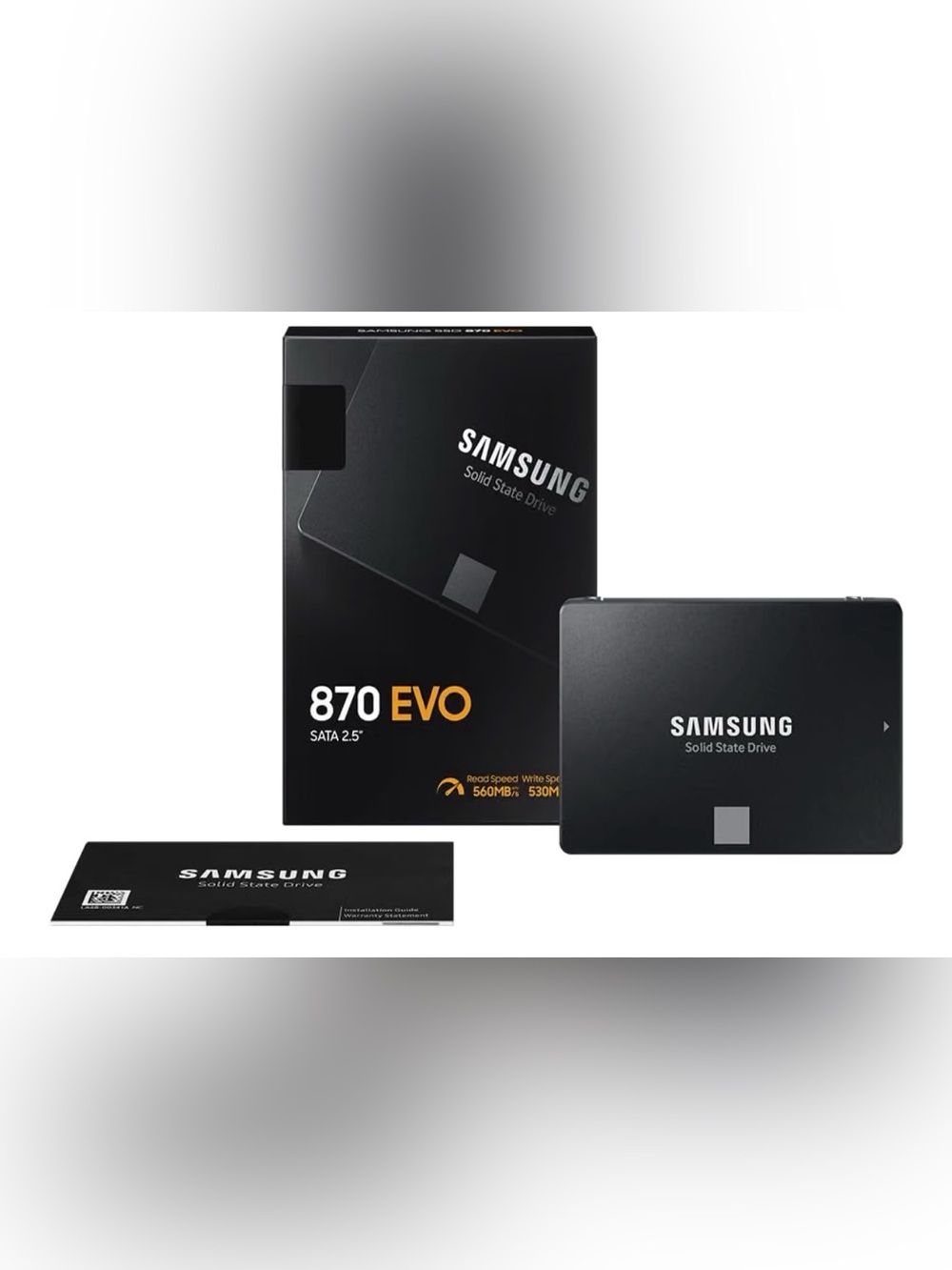 SAMSUNG 870 Evo 1TB 2.5in SATA III Internal Solid State Drive SSD MZ 77E1T0BW
